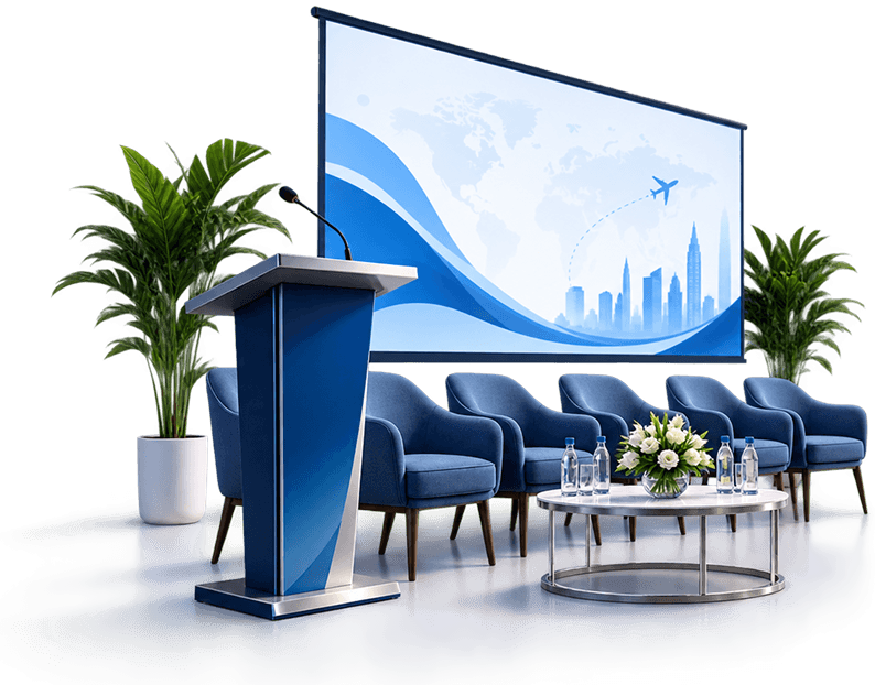 Corporate MICE Stage Setup